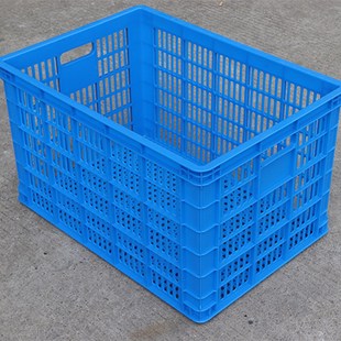 680塑料周转筐大塑料周转箱筐快递框水果框子长方形箩筐收纳筐子