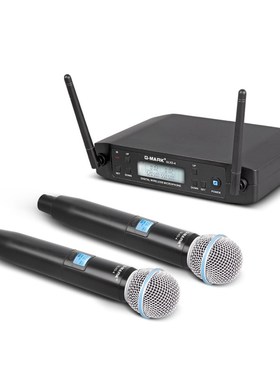 GLXD4无线话筒舞台户外通用一拖二u段稳定不断频