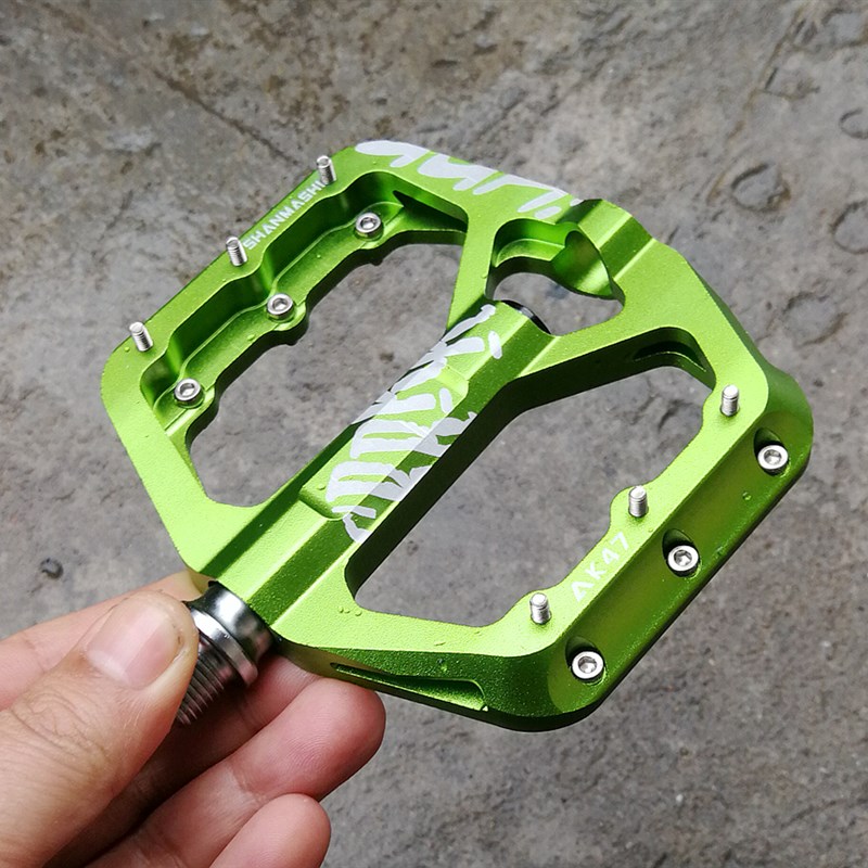 山地车轴承脚踏板大脚Y铝合金踏板省力润滑脚踏 公路自行车脚踏板