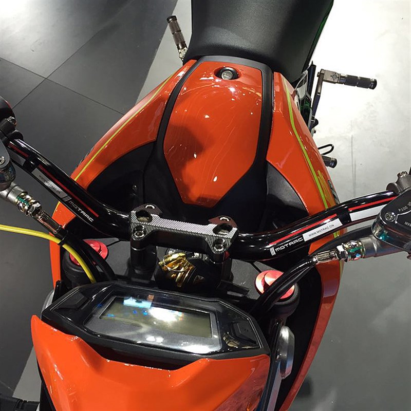 MSX125大公仔M3小猴子28管变径改装L手把龙头压块卡子座大把