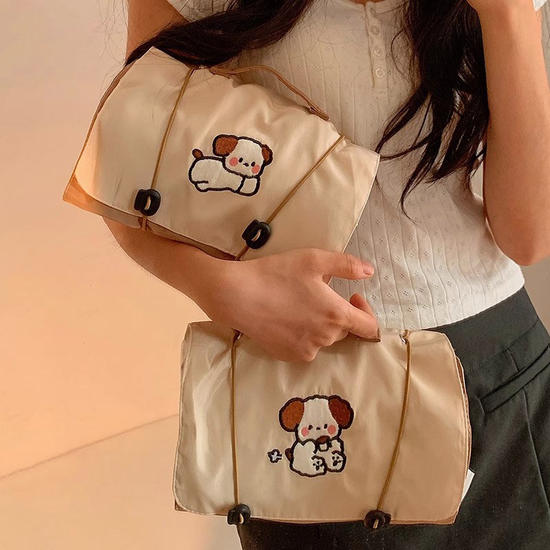 MOLA.Iad.化妆包女便携式大容量旅行化L妆洗漱品收纳袋  辰屿