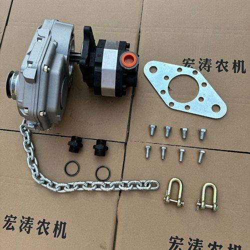 拖拉机后动力输出轴v带油泵变速箱总成快速拆装
