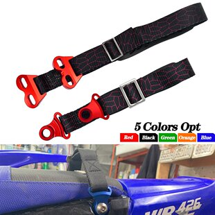 前后救援带拉车带坐垫后提车绳牵引绳拖车绳适用CRF YZF KXF 250
