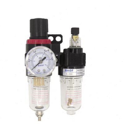 油水分离器二联件AFC2000空压机空气过滤器调压减压气源AFR/AL1/4