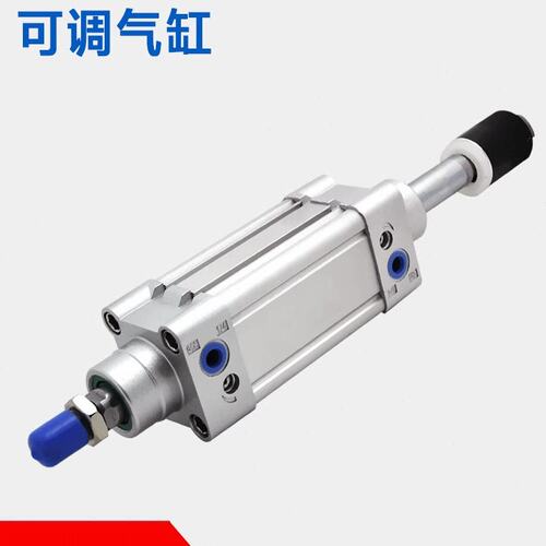 SEJ气缸32 40 50 63 80 100X50X100-50方型可调带磁标准气压缸SE