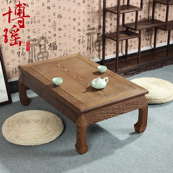 博瑶实木小茶几鸡翅木飘窗桌中式红木榻榻米茶几炕桌炕几矮桌棋盘