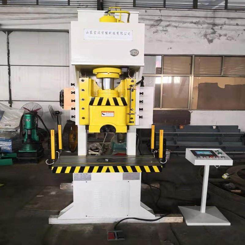 100吨高速液压冲床C型单臂液压机全自动数控冲压机智能数控