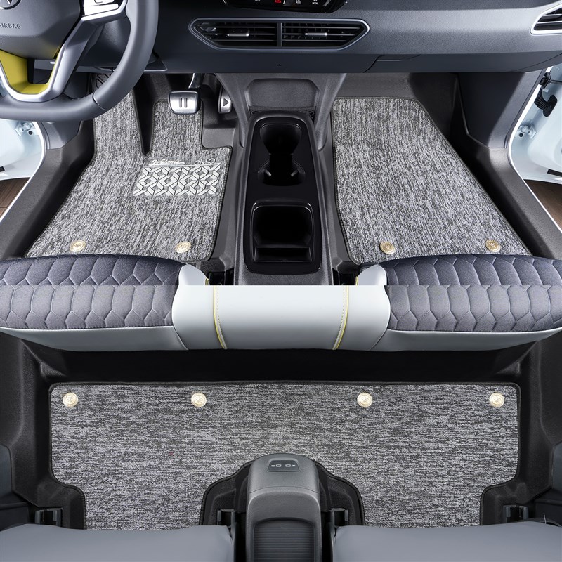 适用于大众ID3汽车脚垫车上用品改装饰配件全包围TPE丝圈地垫