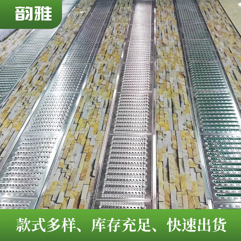不锈钢地沟盖板厨房下水道格栅盖板雨水篦子防鼠明沟槽排水沟盖板