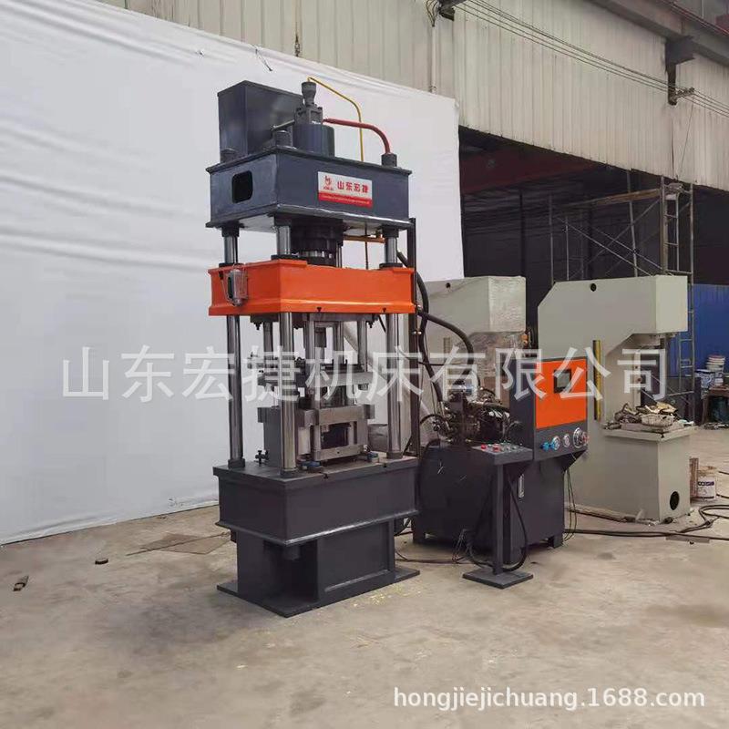 四柱三梁粉末成型液压机油压机100吨压块机拉伸成型