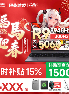 机械革命极光X潮玩版蛟龙16ProRTX5060/5070Ti独显游戏笔记本电脑