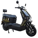 72V电动摩托车高速长跑王外卖高续航大功率成人电瓶车60V双人踏板