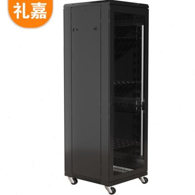 礼嘉 豪华款 2.2米47U网络机柜19英寸2200*600*800 黑色LJ-H86247