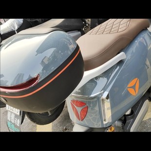 适用雅迪电动车M85 M75尾箱储物后备箱货架铝合金载物架加粗厚