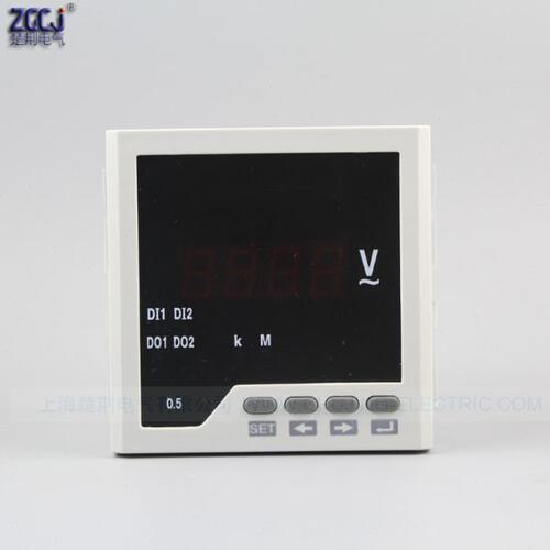 CJ-AV31单向电压表 单向交流伏特表 交流数显表 智能实用数字电表