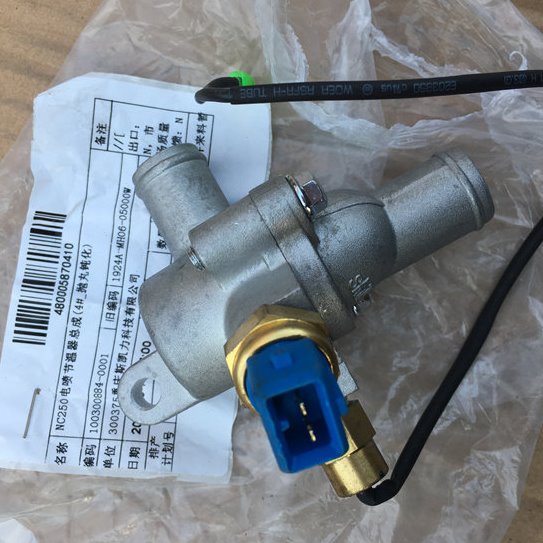 适用NC250发动机节温阀 宗申电喷节温器 发动机温控器 温度感应器