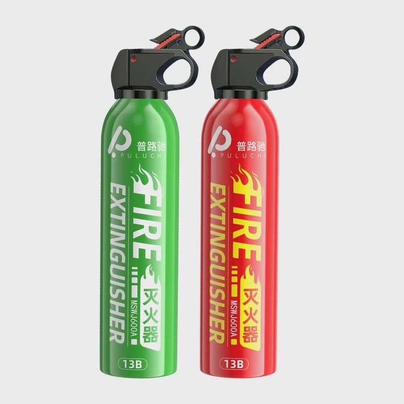 普路驰迷你型水基13B车载灭火器小型便携车用家用汽车年检过