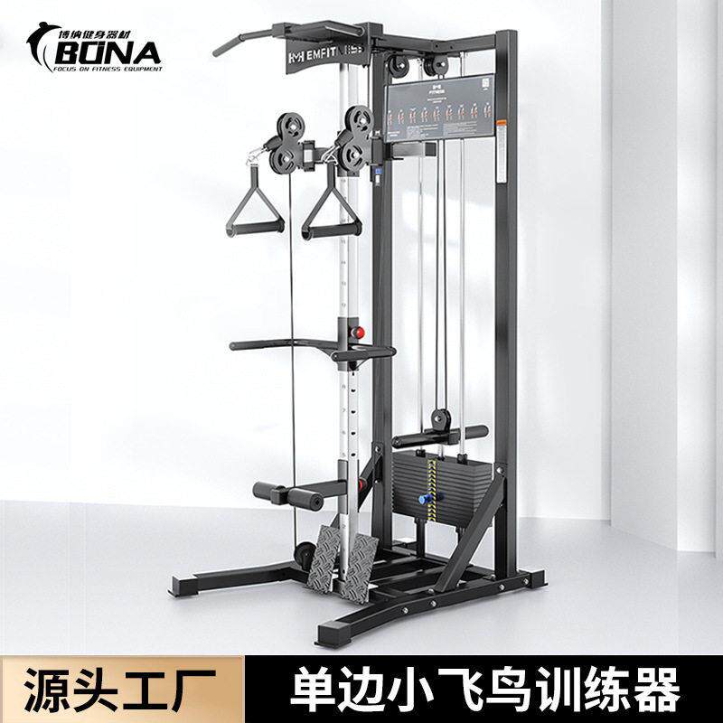 边小飞鸟龙门架训练器低拉划船综合器械多功能夹胸家用器材