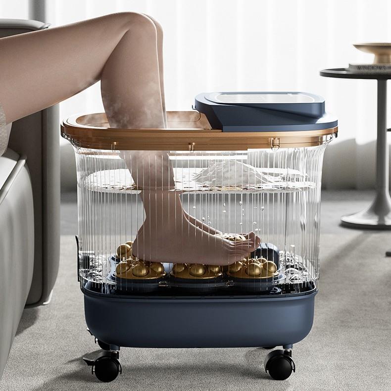 CK-II电动足浴盆泡脚桶全自动加热洗脚盆按摩足浴桶电加热泡脚盆