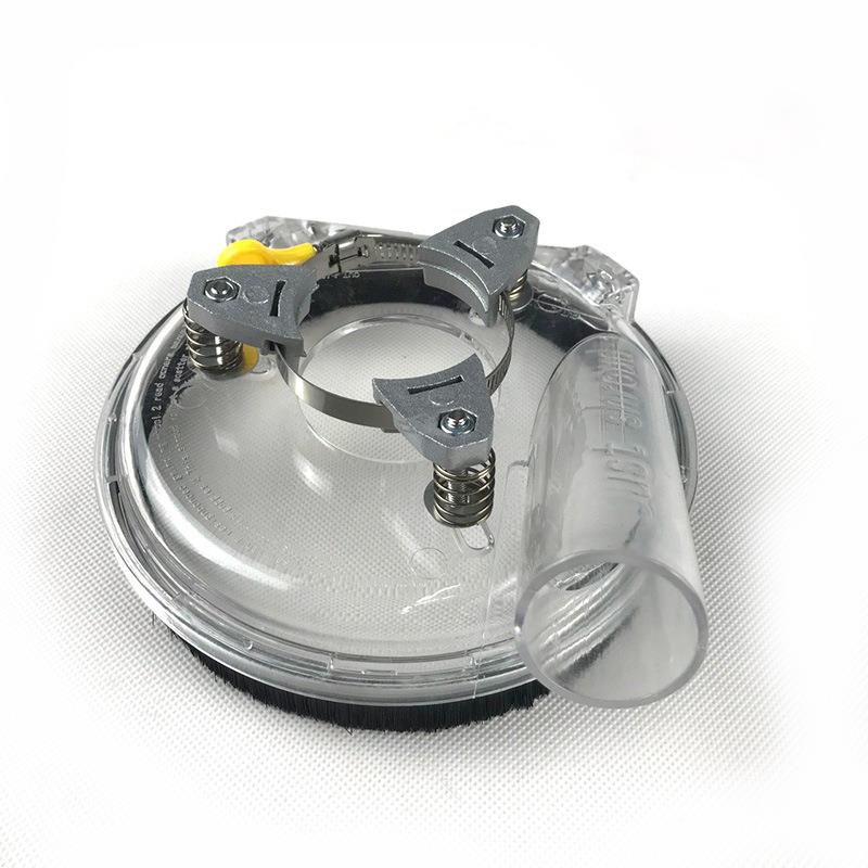 无尘罩可接吸尘器防尘罩无尘作业125角磨机打磨吸尘保护罩配件