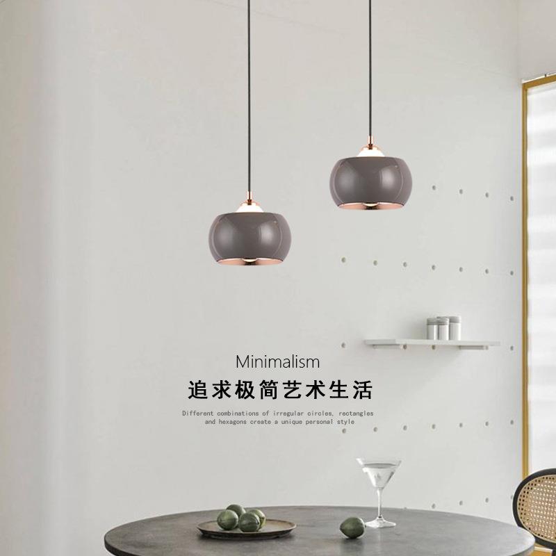 卧室床头小吊灯现代简约网红轻奢创意升降吧台主卧长线吊灯具