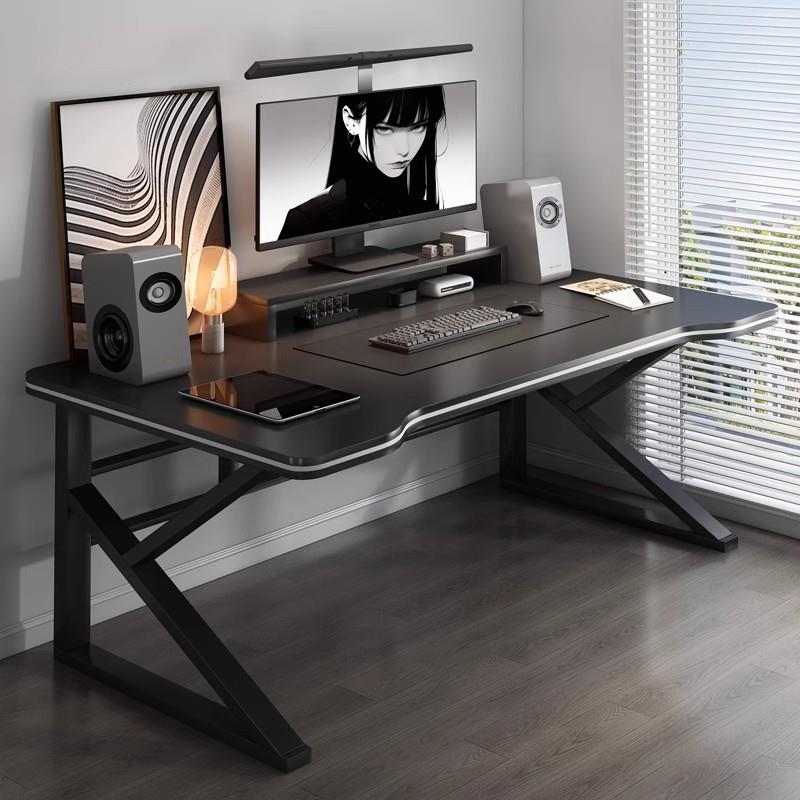 电竞桌电脑桌台式桌家用简易书桌卧室现代简约写字台出租屋用桌子