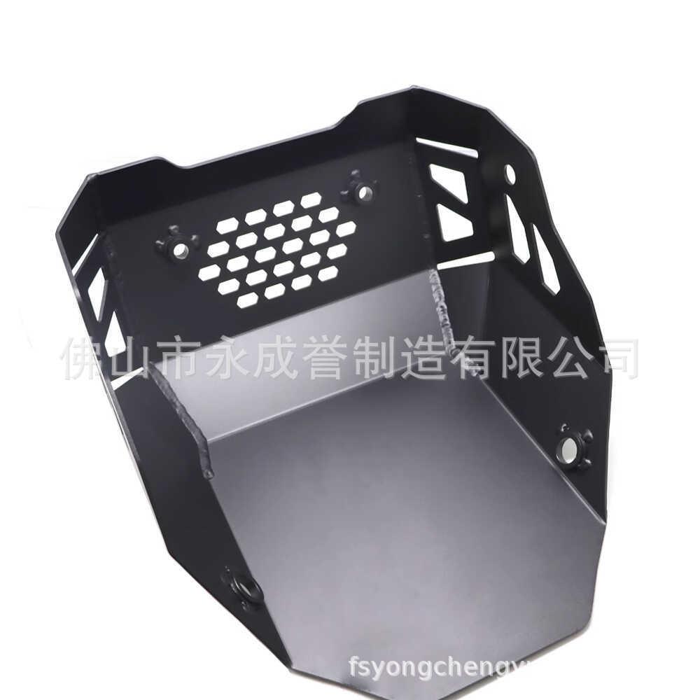 适用春风450MTCF450MT改装发动机下护板铝合金底盘保护盖一体防护
