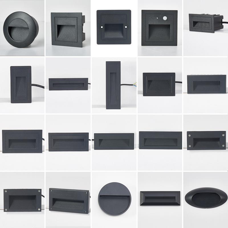 直销楼梯阶led地脚灯嵌入式户外防水台阶灯踏步灯墙角灯长