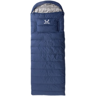 羽绒睡袋大人户外零下30度10度鹅绒冬季露营睡袋成人加厚防寒保暖