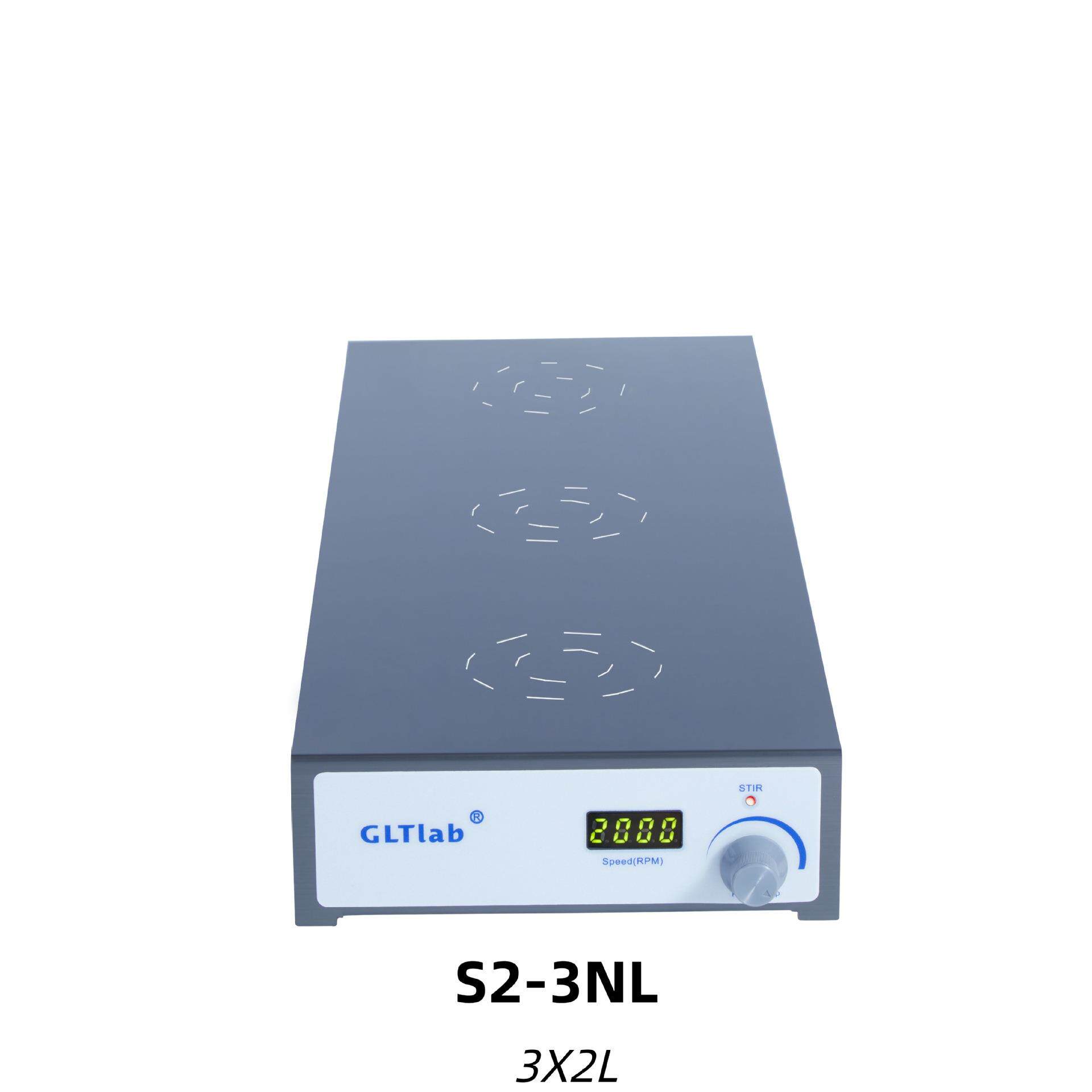 经济耐用实惠3位不锈钢机身超薄强磁磁力搅拌器S3
