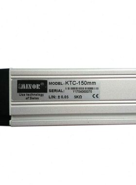 MINOR电子尺MODEL KTC-150mm 位移传感器 KTC-150 橡胶机械位移尺