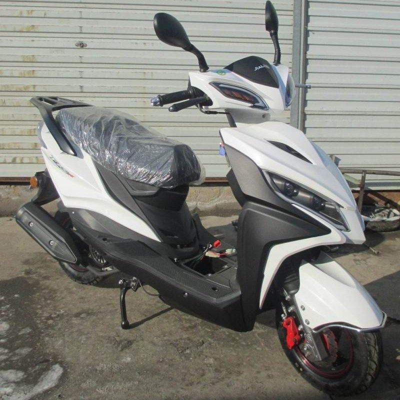 重庆嘉陵牌125CC睿行滑板车国四电喷新国标机车男女全国可上牌