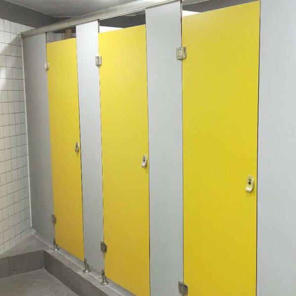 学校公共厕所隔断商场公司公厕防水板沐浴间卫生间隔断门工地隔板