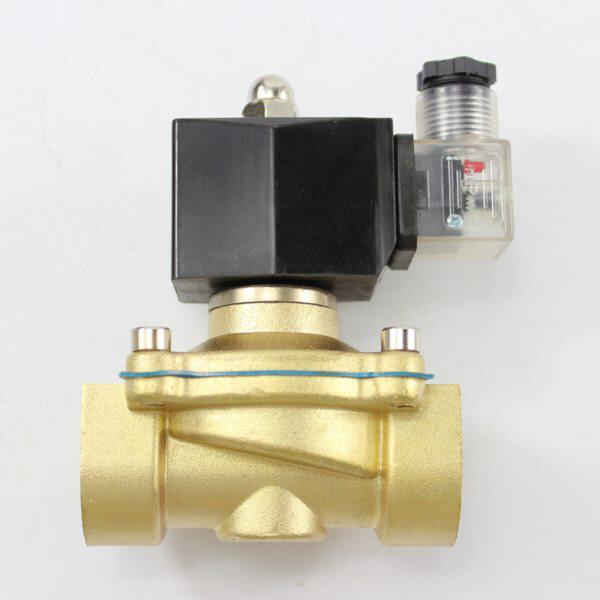 2寸 塑封防雾水 常闭电磁阀 水阀 2W-50 防水 220V 24V  380v