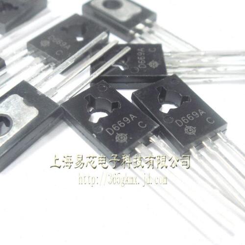 【高科美芯】 三极管2SD669A-D669A TO126直插 PNP硅晶体管（10
