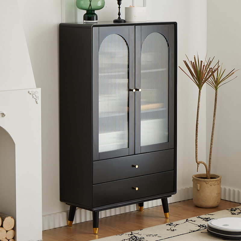 实木酒柜客厅靠墙储物柜