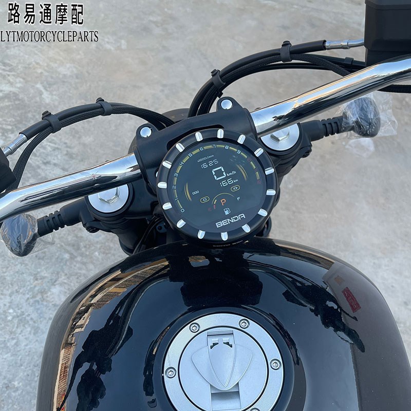 适用奔达金吉拉350改装排气隔热罩金吉拉350改装仪表装饰盖水箱网