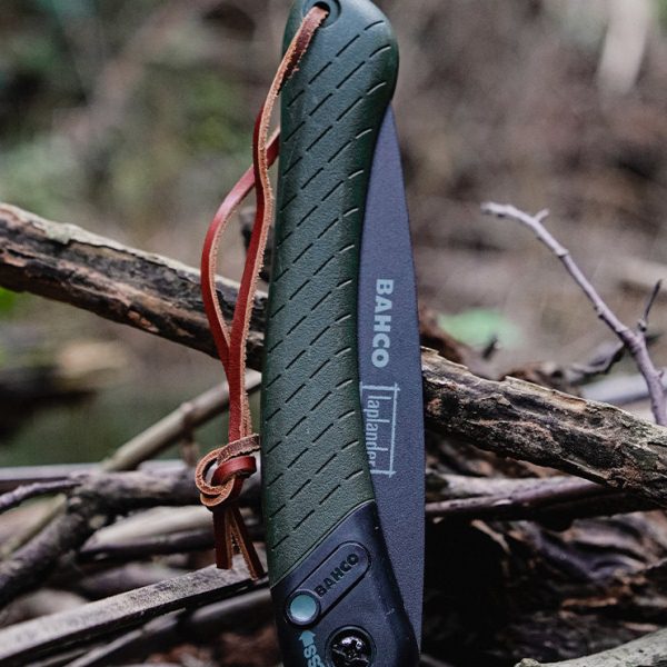 野人bushcraft 户外野营瑞典百固396LAP折叠锯便携园林锯子木工锯