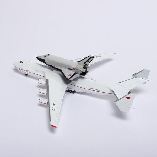 1:400安东诺夫AN225暴风航天飞机模型摆件大型运输机精品成品收藏