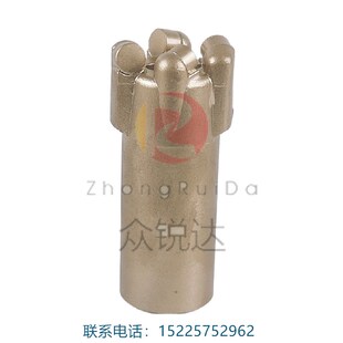 煤矿探水瓦地热井p金刚石复合片钻头55 F65 133 153平顶无芯钻头