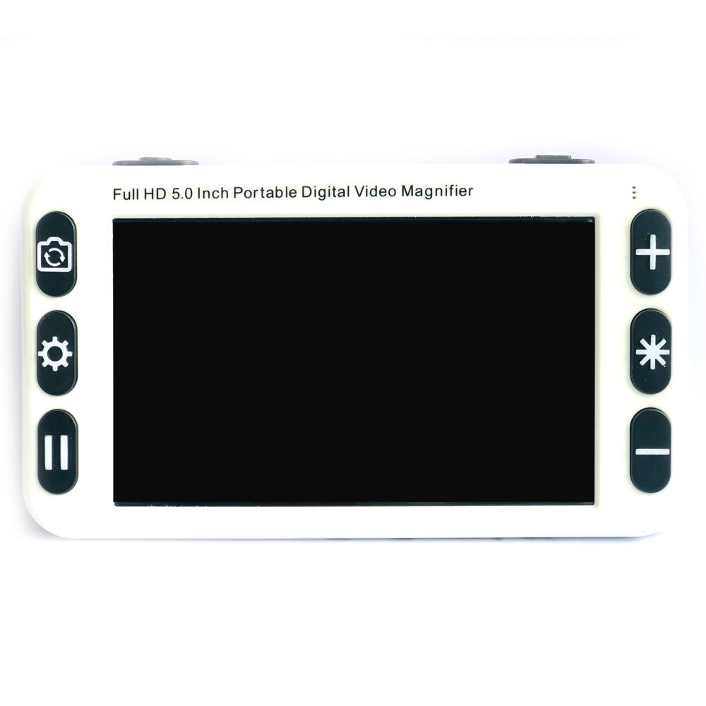 联捷盛科技5寸电子低视力助视器双镜头老花镜替代学生辅助看黑板