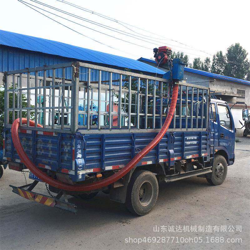 养殖场用软管吸粮机电动软管抽粪机家用两相电螺旋绞龙吸粮机