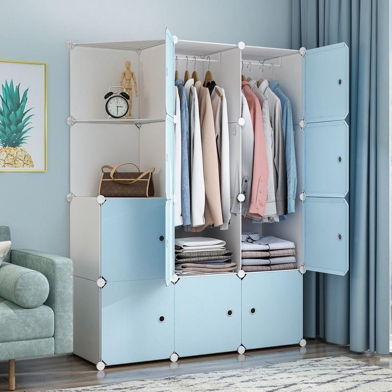 简易衣柜出租房卧室家用婴儿衣服收纳柜子2025新款爆款儿童布衣橱