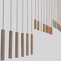 北欧灯具个性餐厅吊灯客厅创意简约现代床头吧台卧室圆柱水泥灯