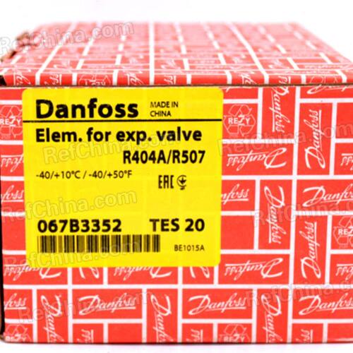 丹佛斯Danfoss热力膨胀阀感温元件 R404A/R507冷媒TES20-067B3351