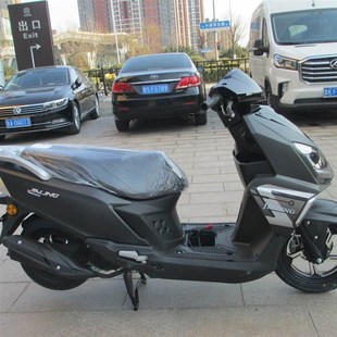 嘉陵悦来125国四电r喷踏板车铝轮碟刹液晶表真空胎可上牌