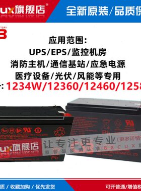 进口 CSB 12V9AH CSB蓄电池12V电瓶 HR1234WF2 12V34W UPS蓄电池