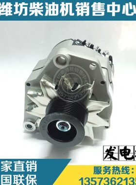 潍柴动力WP10斯太尔柴油发动机交流发电机612600090599原厂配件