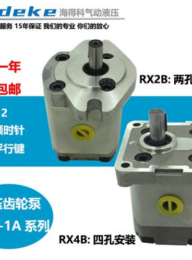 HGP-1A齿轮泵 HGP-1A-F6RX4B HGP-1A-F1/F2/3/4/5 HGP-1A-F8-RX2B