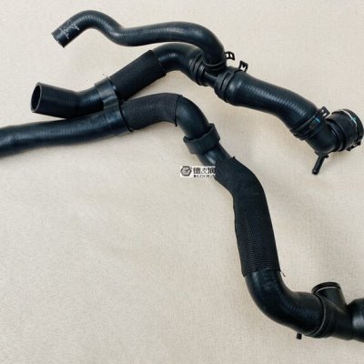 适用高尔夫速腾1.4T EA111发动机 水箱上水管总成 下水管冷却软管